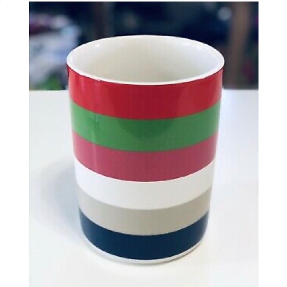 Kate Spade All in Good Taste Stripe Utensil Holder